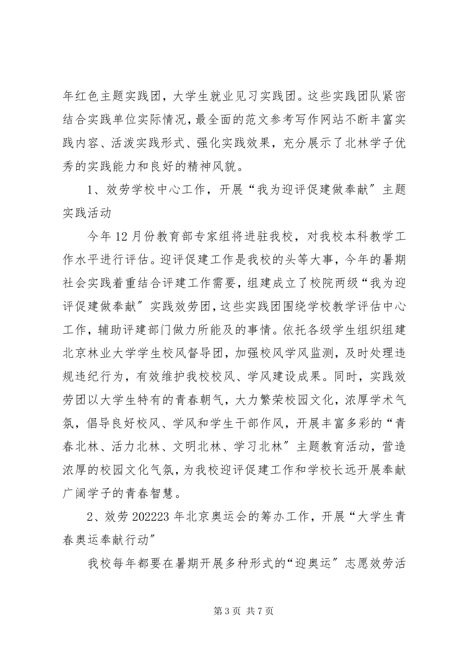 2023年社会实践团员工作总结上的致辞.docx_第3页