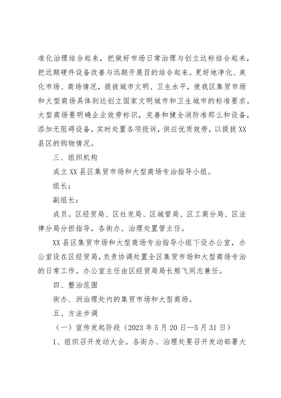 2023年大型商场专治工作实施方案.docx_第2页