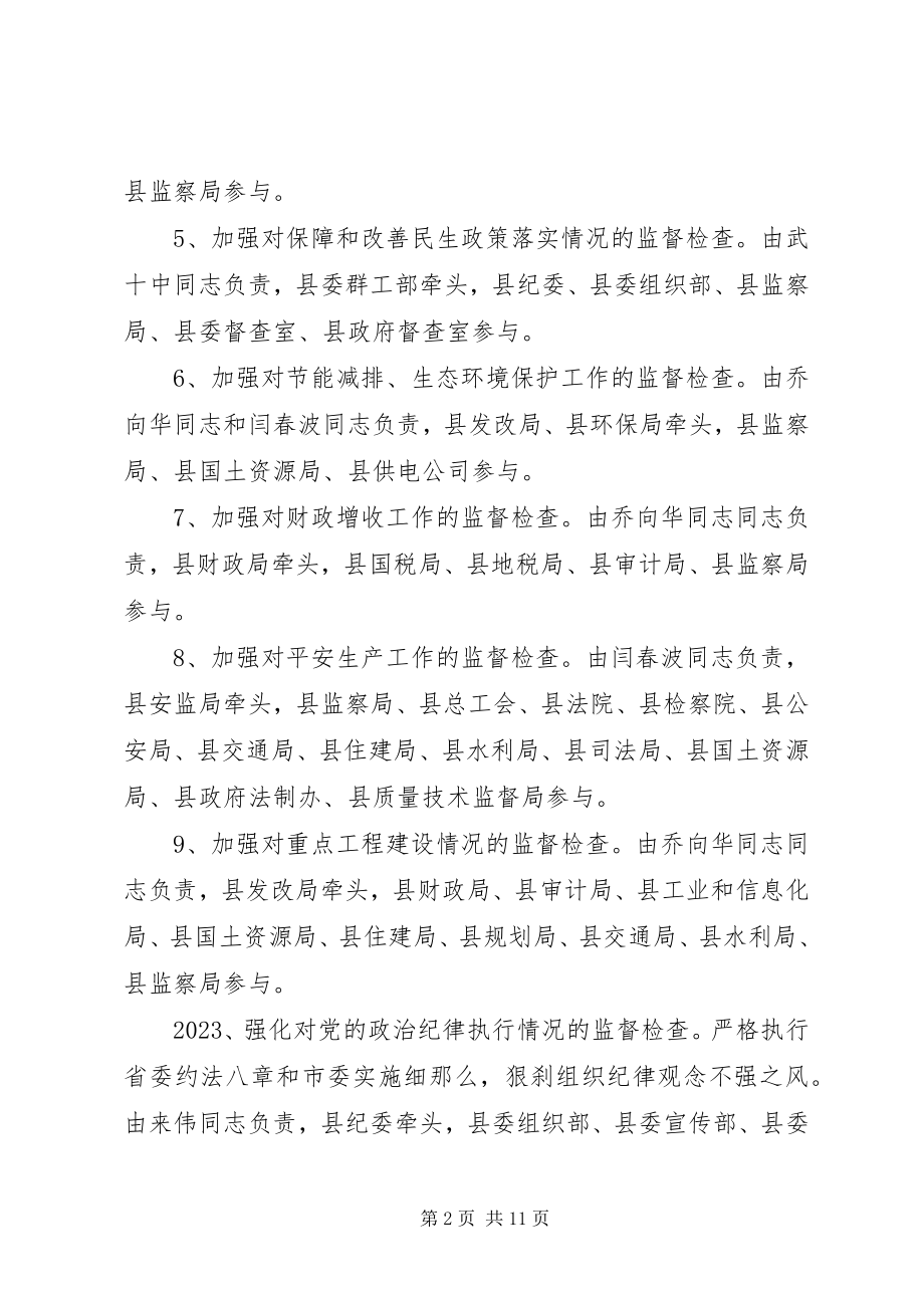 2023年政协系统党风廉政建设工作计划.docx_第2页