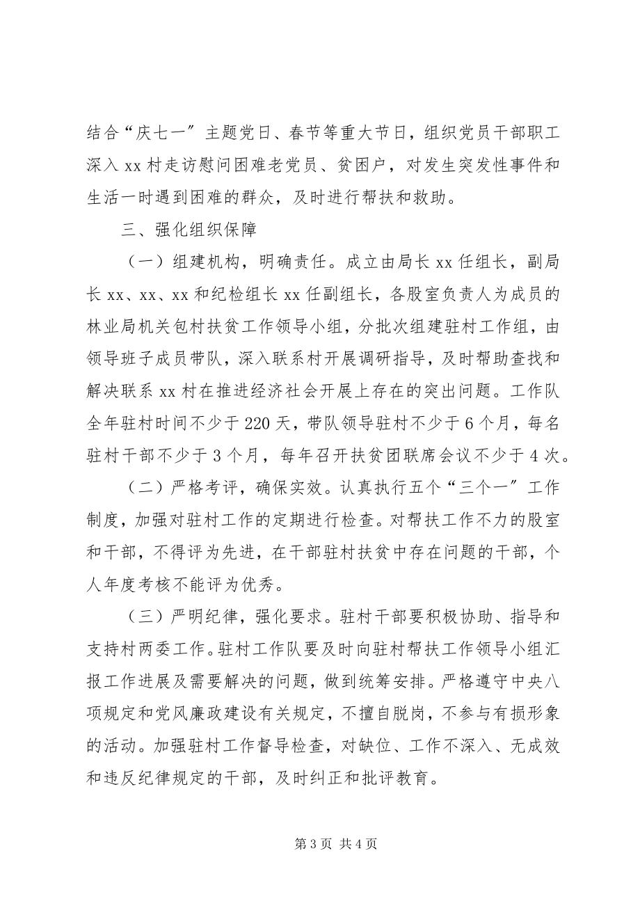 2023年县林业局局机关度精准脱贫工作实施方案.docx_第3页