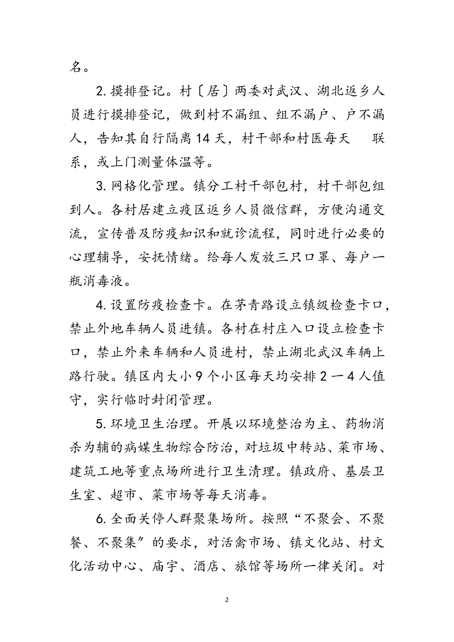 2023年新型冠状病毒防控工作大事记范文.doc_第2页