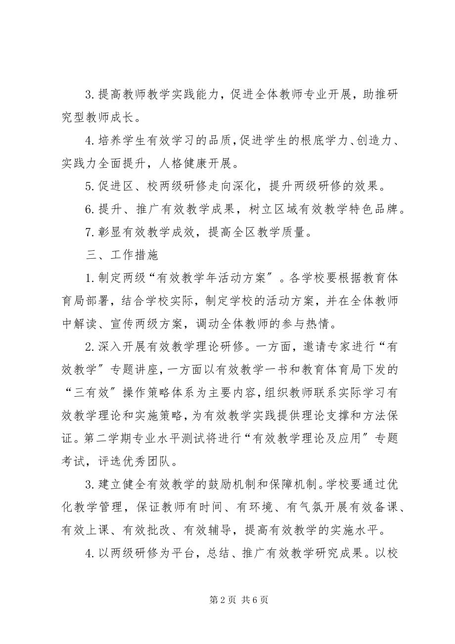 2023年教育局“有效教学”活动实施方案.docx_第2页