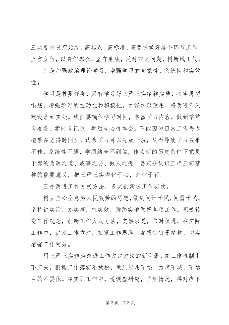 2023年践行“三严三实”反对“四风”问题心得体会.docx_第2页