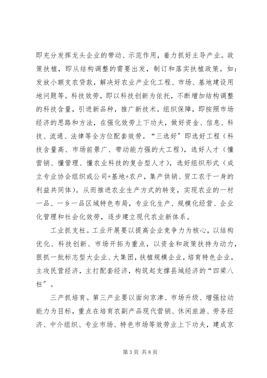 2023年八措并举促进县域经济发展学习心得新编.docx_第3页