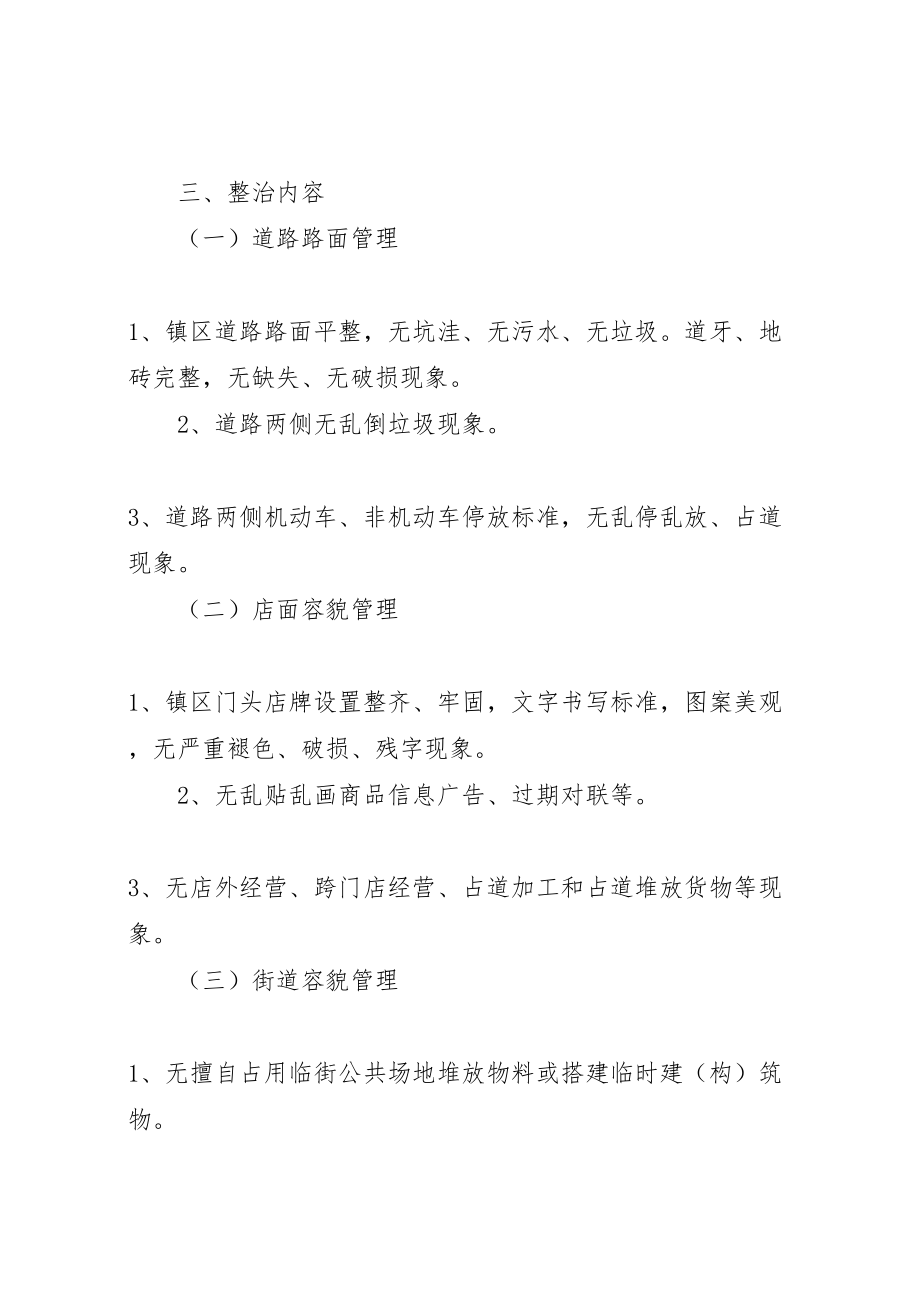 2023年镇容镇貌管理实施方案 .doc_第2页