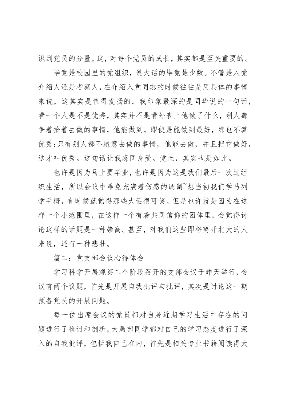 2023年党支部会议心得体会3篇.docx_第2页