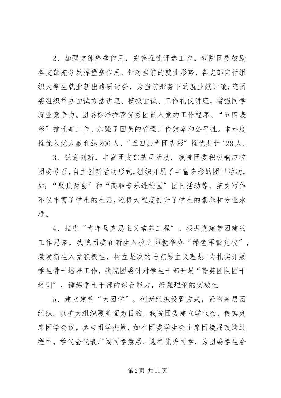 2023年学院团委工作总结文章.docx_第2页