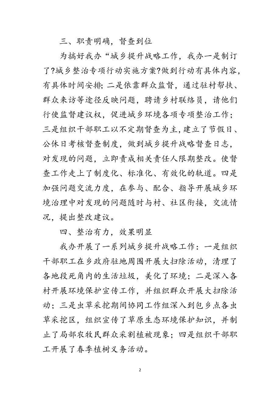 2023年城乡提升战略年终工作总结范文.doc_第2页