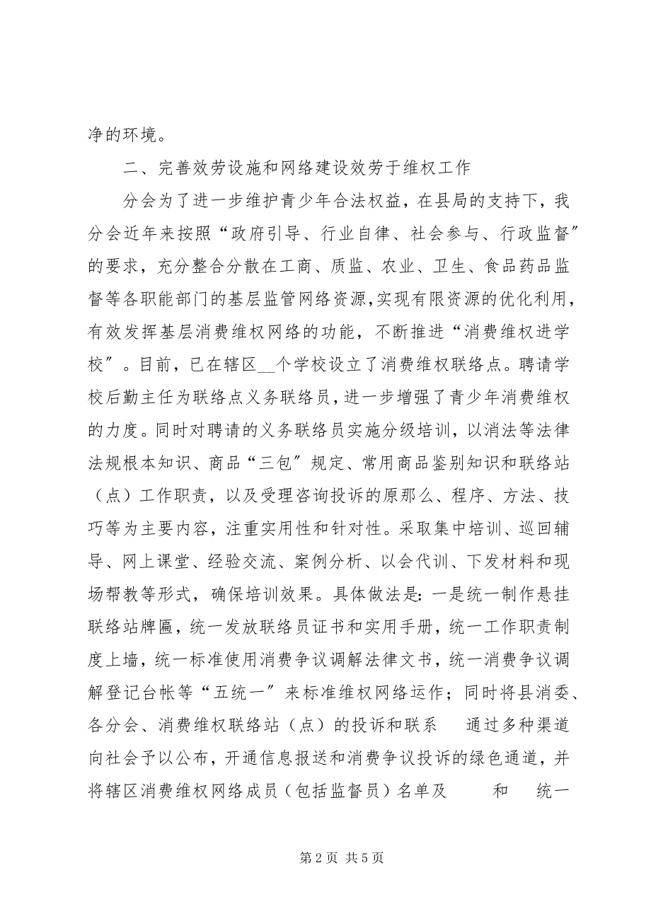 2023年消保委分会维护青少年权益情况汇报.docx_第2页