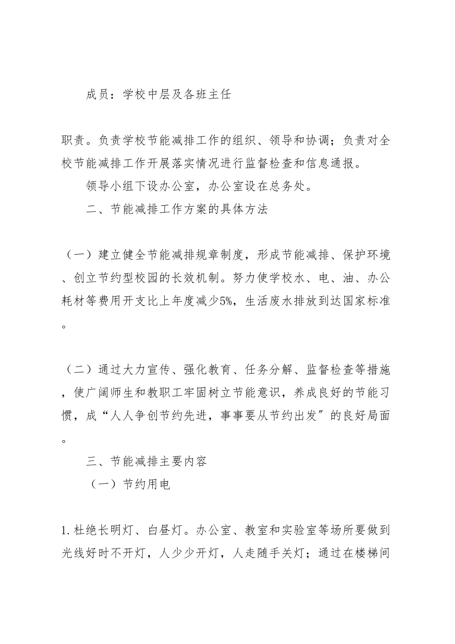 2023年鹤壁综合高中节能减排实施方案.doc_第2页