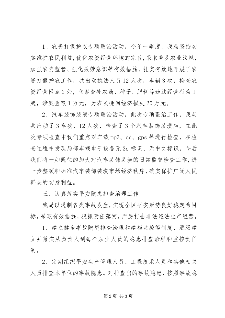 2023年质监分局一季度工作情况汇报.docx_第2页