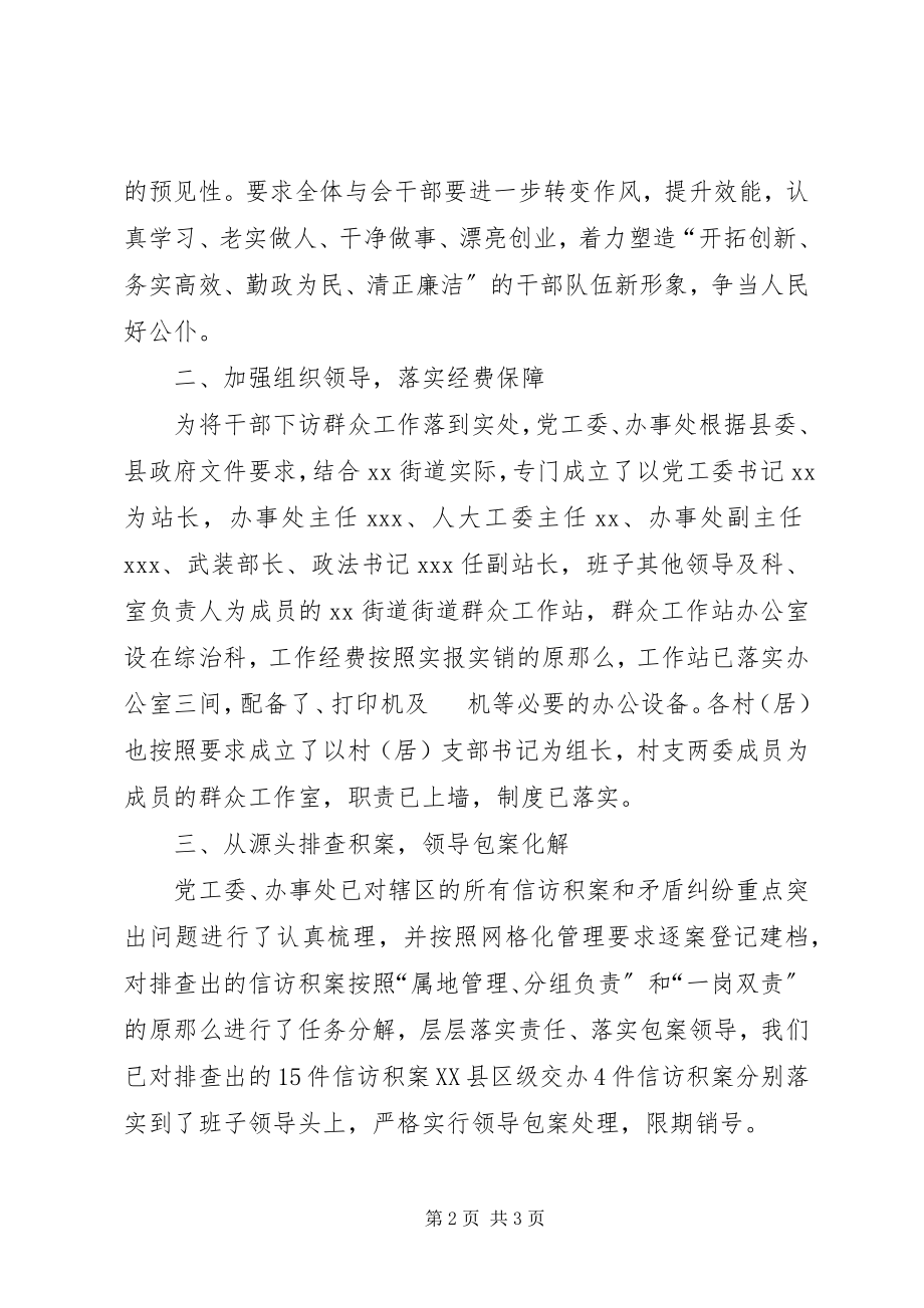 2023年干部大下访群众工作总结.docx_第2页