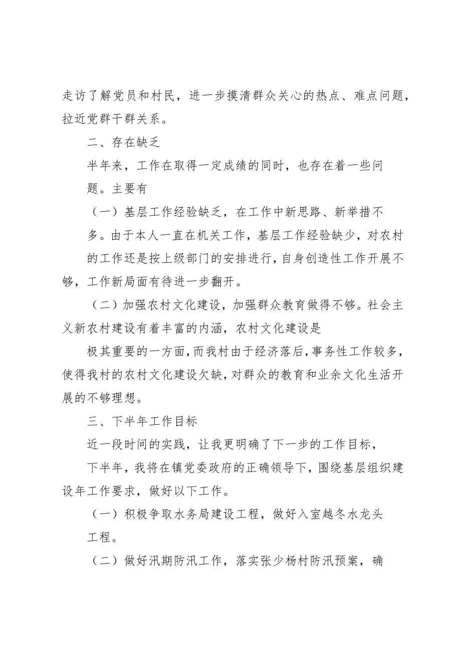 2023年第一书记工作总结及下一步计划与打算新编.docx_第3页