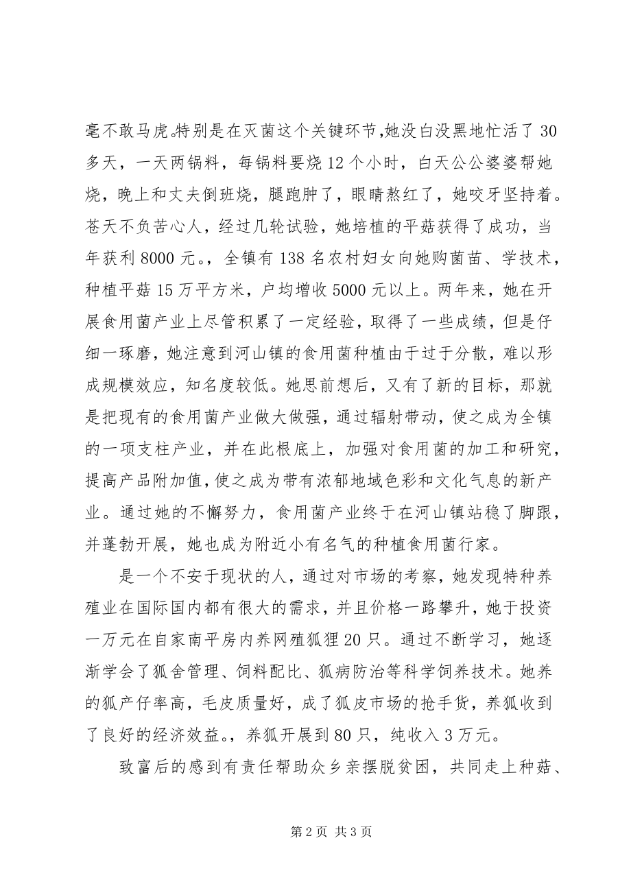 2023年十佳优秀妇女干部事迹材料.docx_第2页