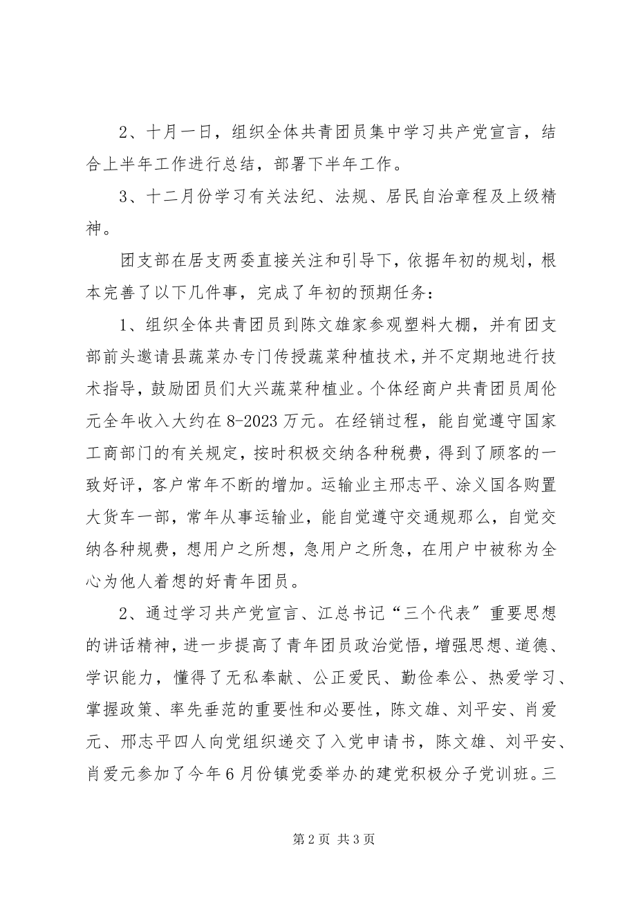 2023年社区青工作的总结.docx_第2页