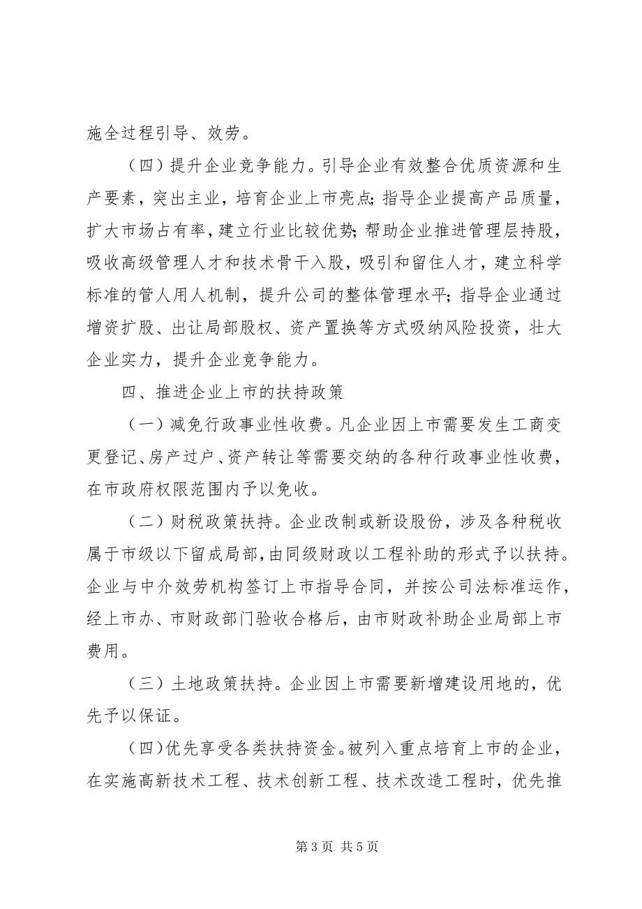 2023年企业上市融资安排意见.docx_第3页