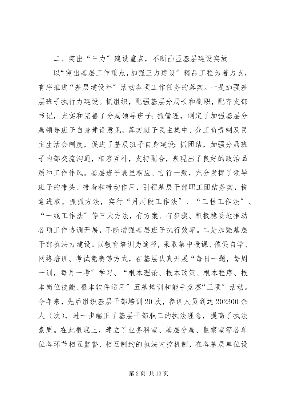 2023年市税务局的工作总结.docx_第2页