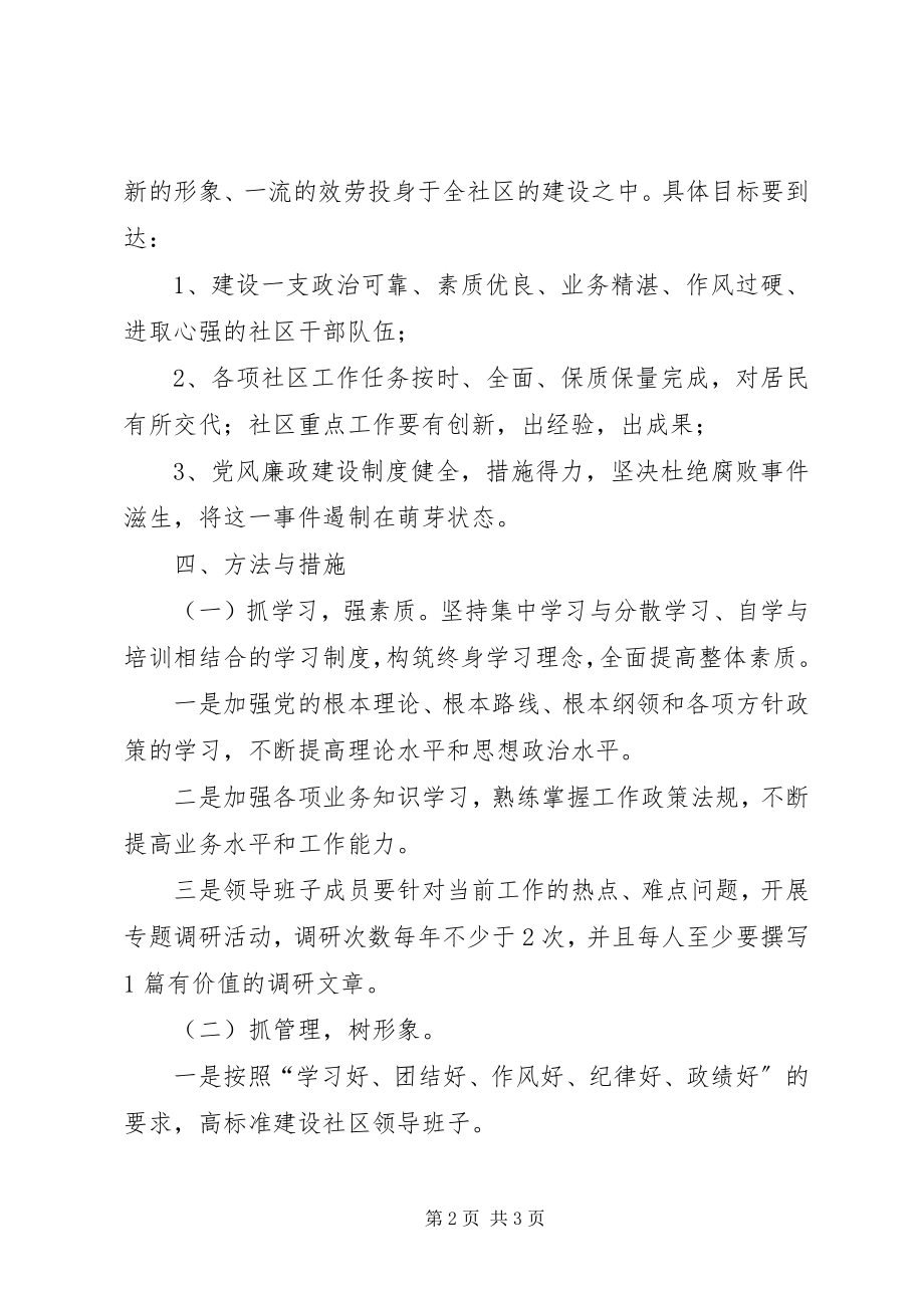 2023年社区开展创先争优活动计划.docx_第2页