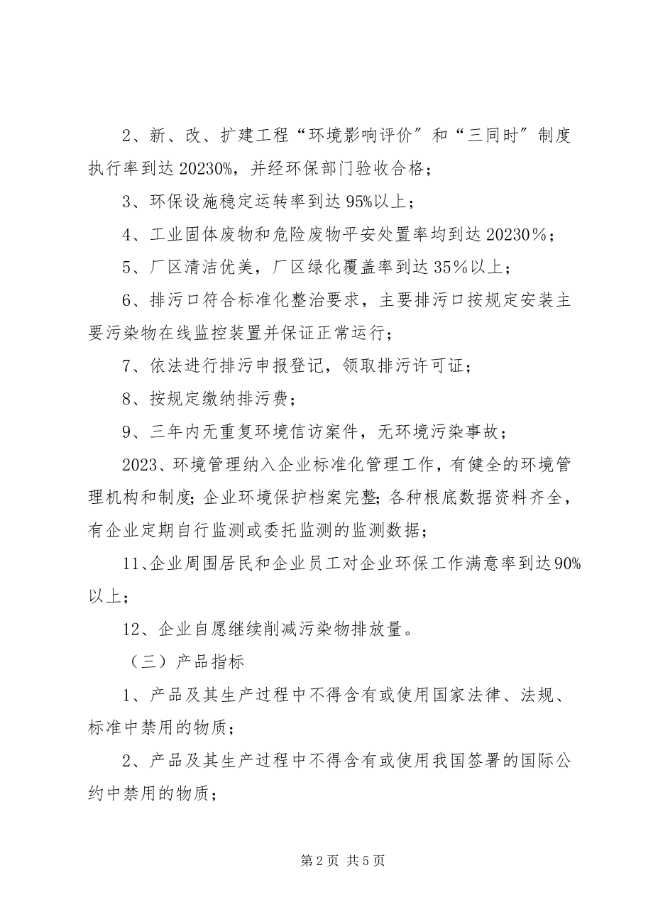 2023年环境友好企业实施方案.docx_第2页