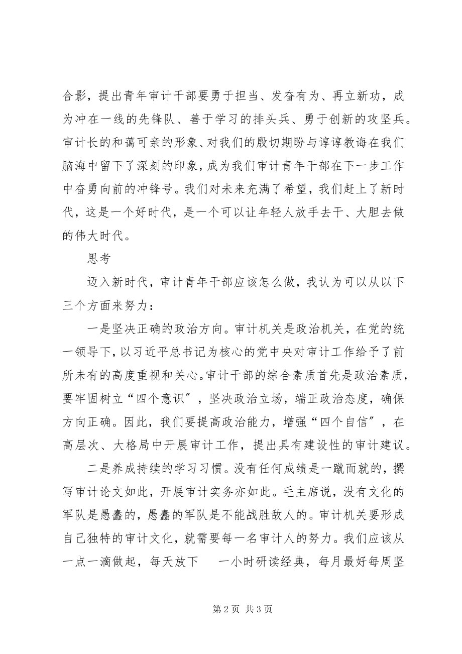 2023年参加第四届全国审计青年论坛有感新编.docx_第2页