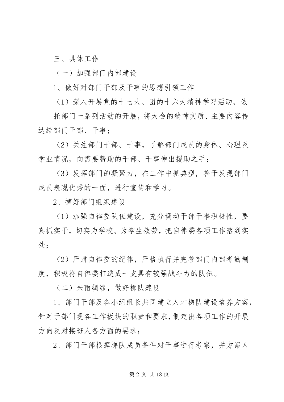 2023年自律委工作计划.docx_第2页