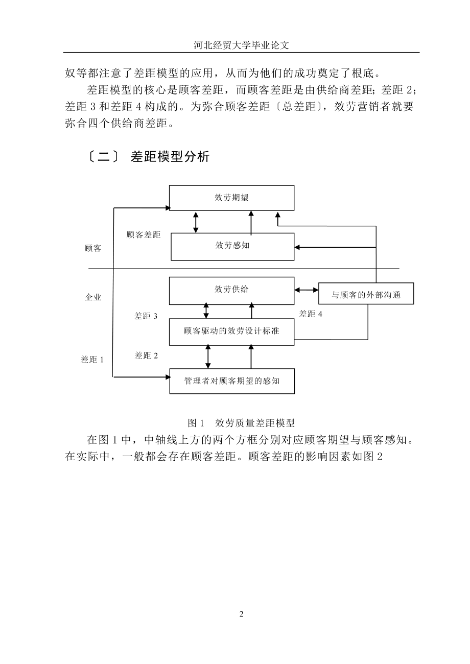 2023年论服务质量差距模型在我国饭店业的应用.doc_第2页