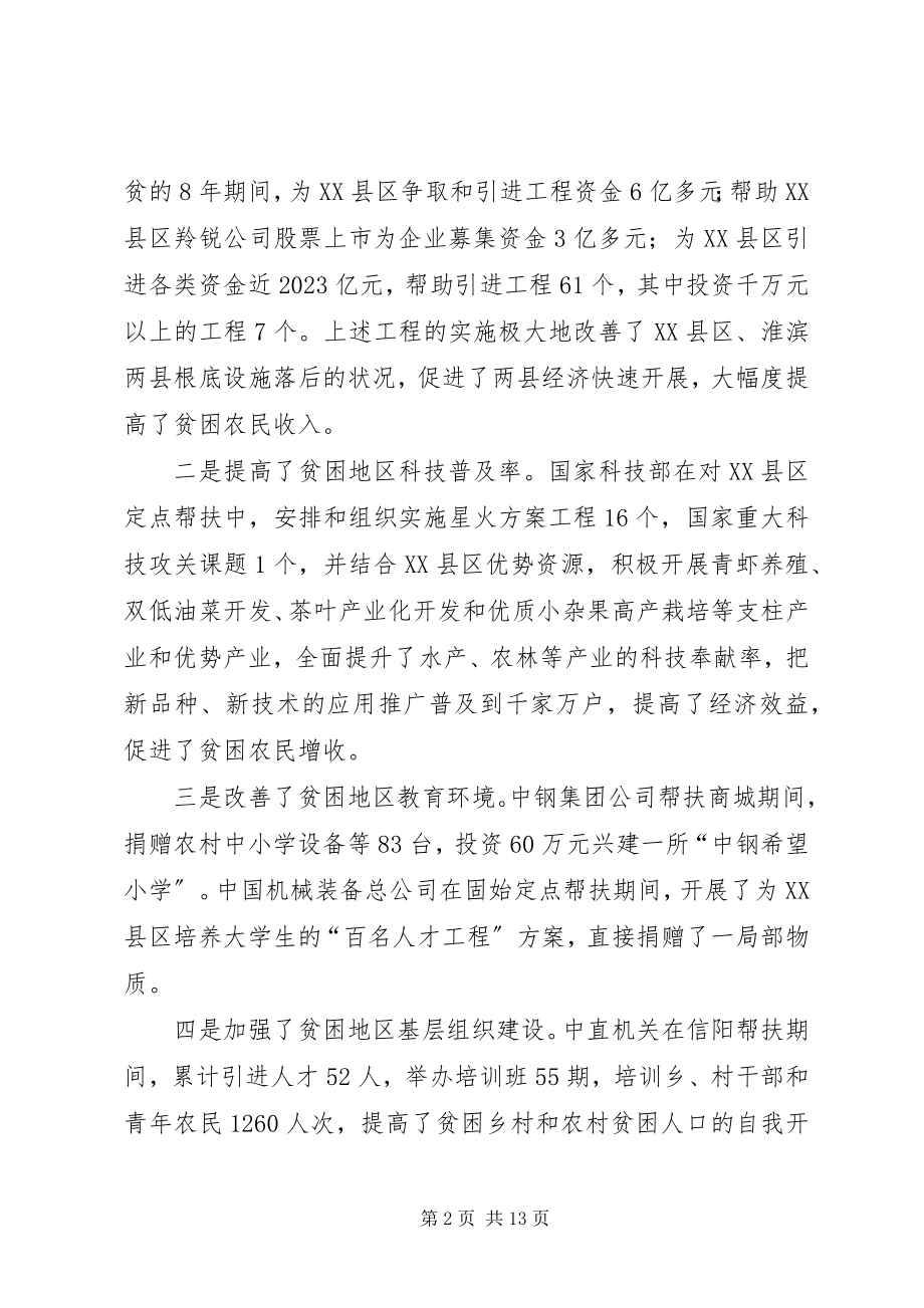 2023年在全市定点扶贫工作会议上的致辞.docx_第2页