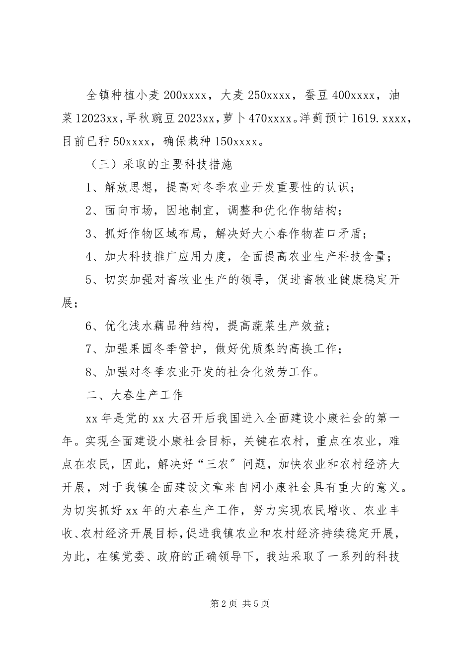 2023年乡镇农业技术综合服务站工作总结3.docx_第2页