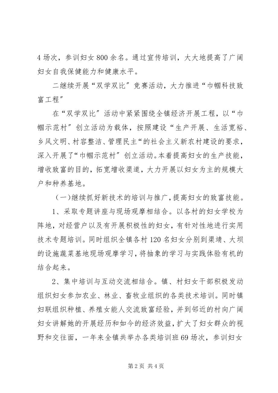 2023年乡镇妇联个人年终工作总结.docx_第2页