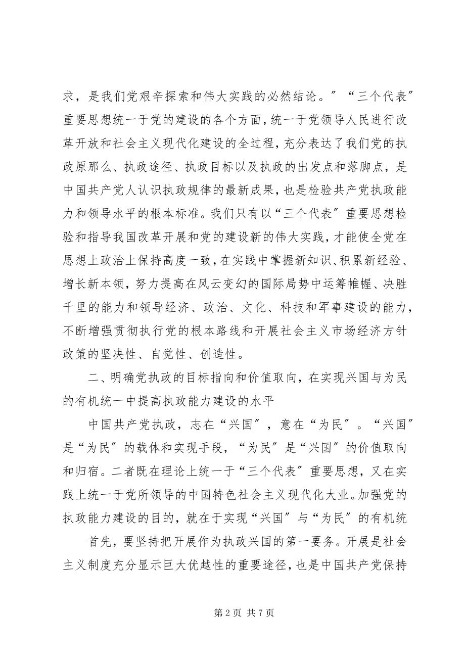 2023年提高党的执政能力建设必须抓好五个环节.docx_第2页