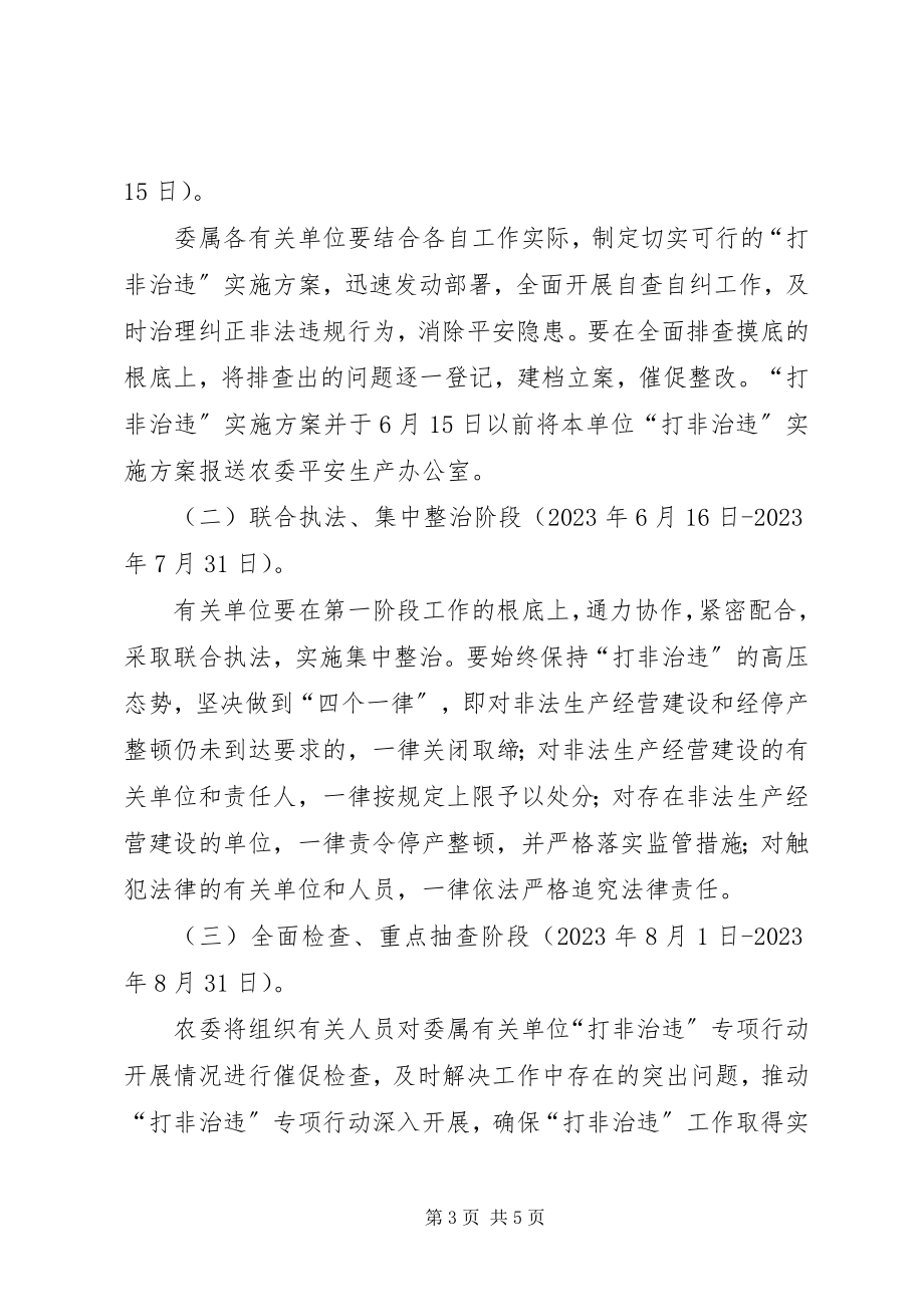 2023年农委打非治违专项行动方案.docx_第3页