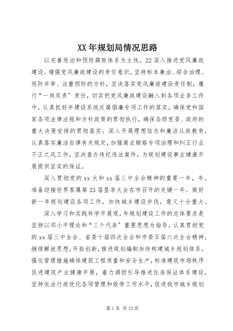 2023年规划局情况思路.docx_第1页