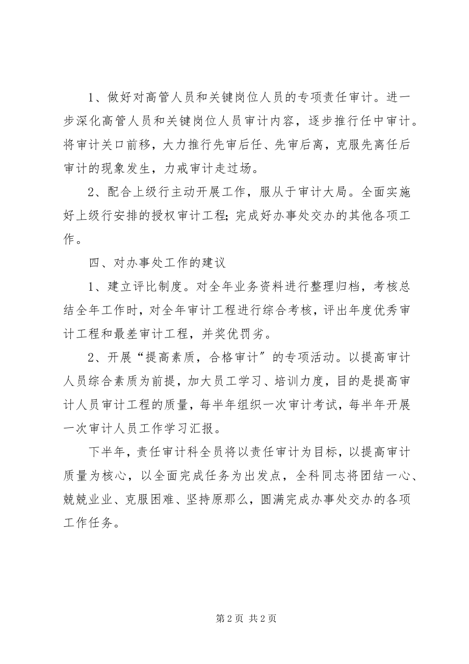 2023年上半年责任审计科工作总结.docx_第2页