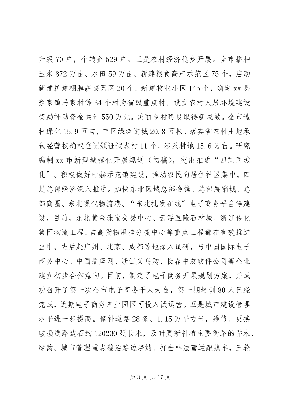 2023年半年工作领导总结讲话稿新编.docx_第3页