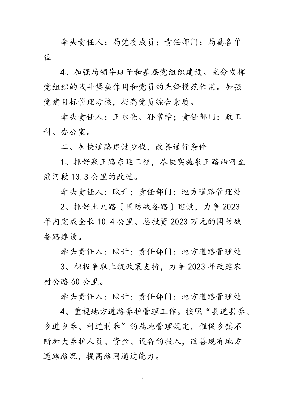 2023年交通局践行科学发展观整改落实方案范文.doc_第2页