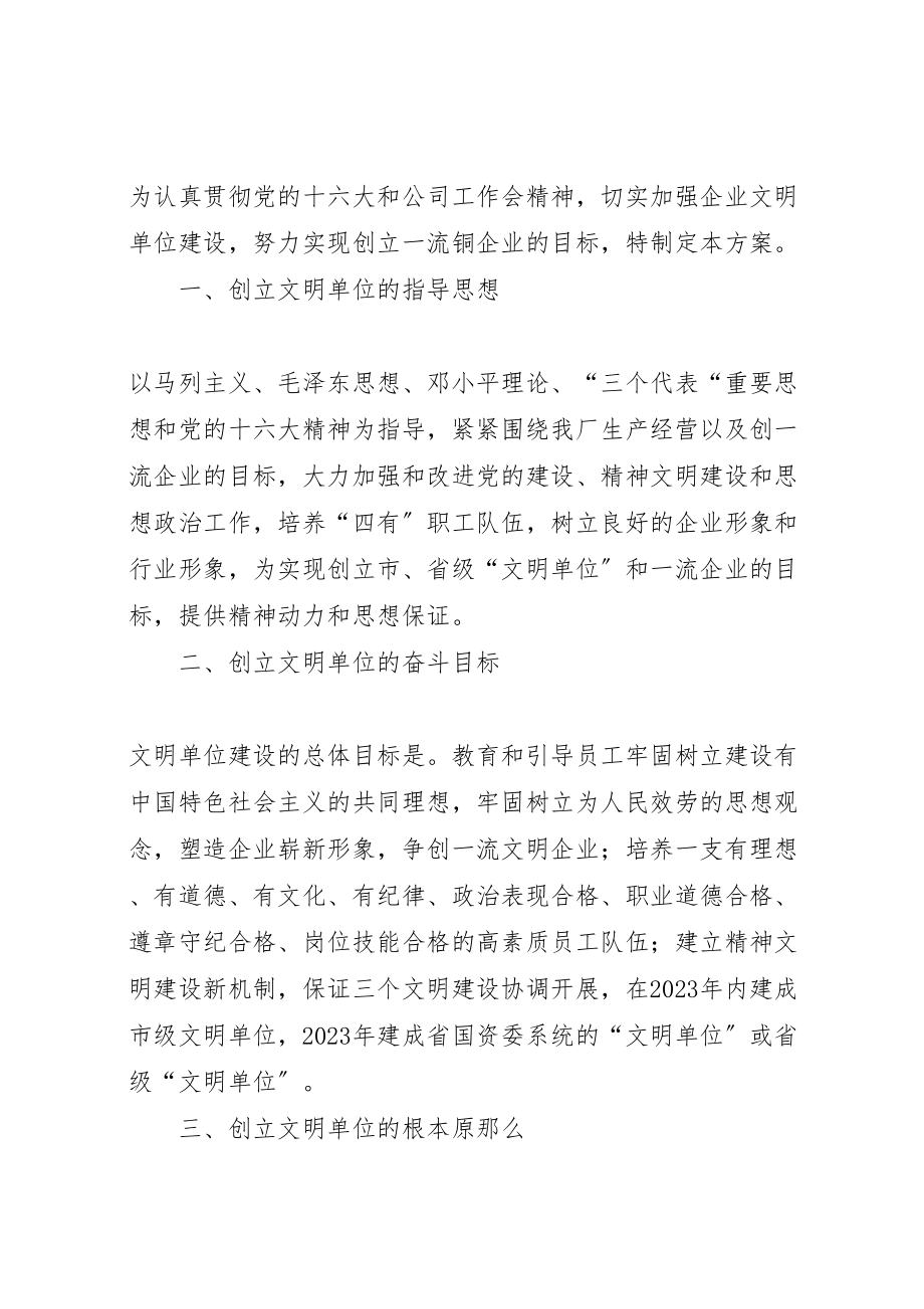 2023年动力厂文明单位创建方案.doc_第2页