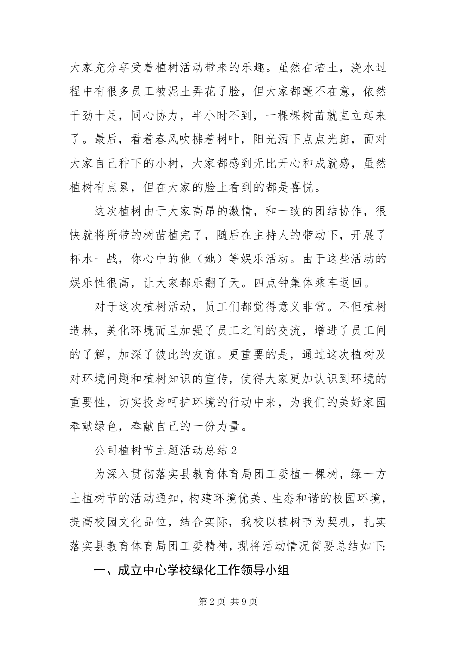 2023年公司植树节主题活动总结.docx_第2页