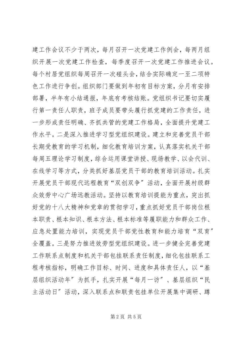 2023年市组织工作会议精神情况汇报材料.docx_第2页