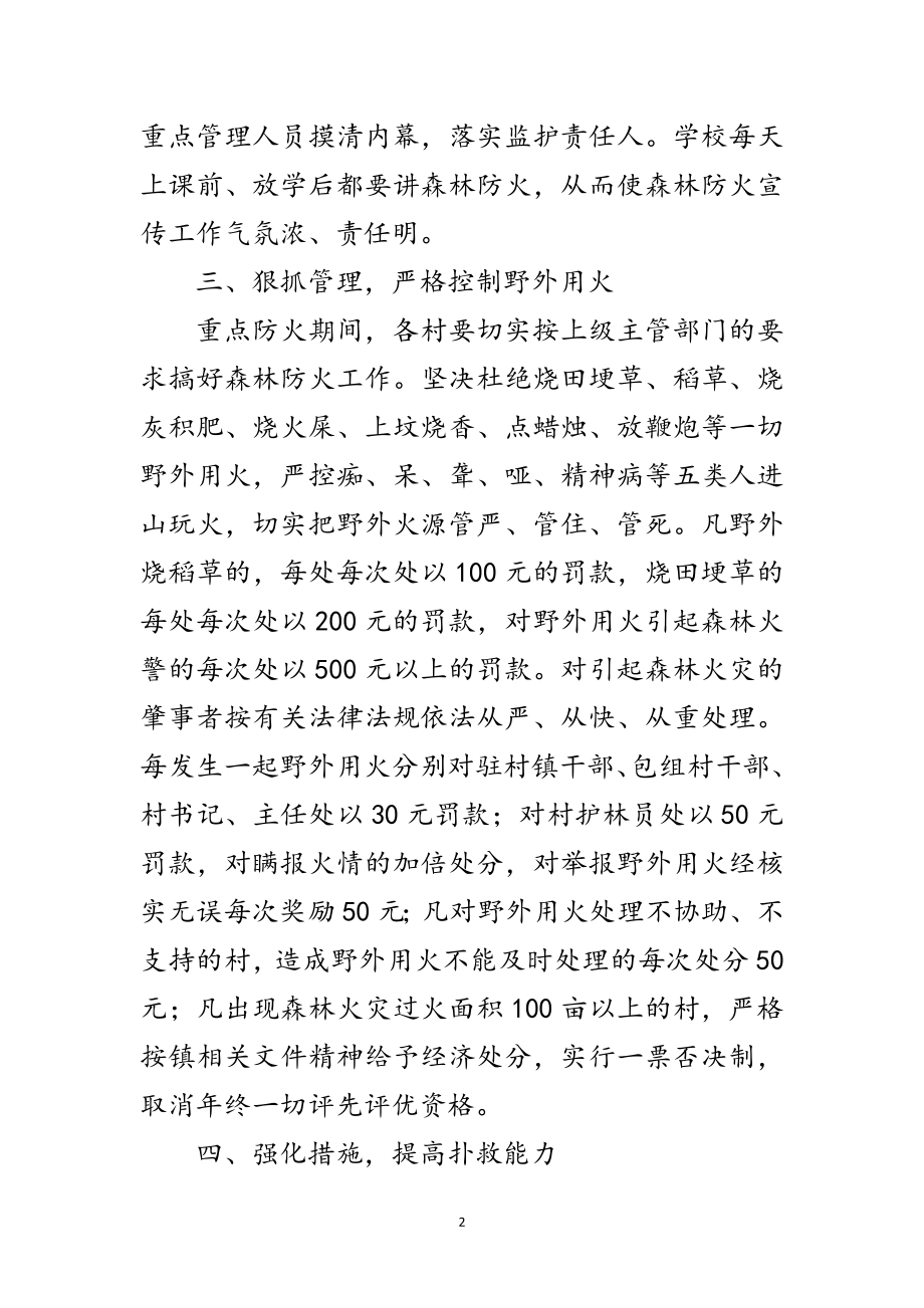 2023年年森林防火工作意见范文.doc_第2页