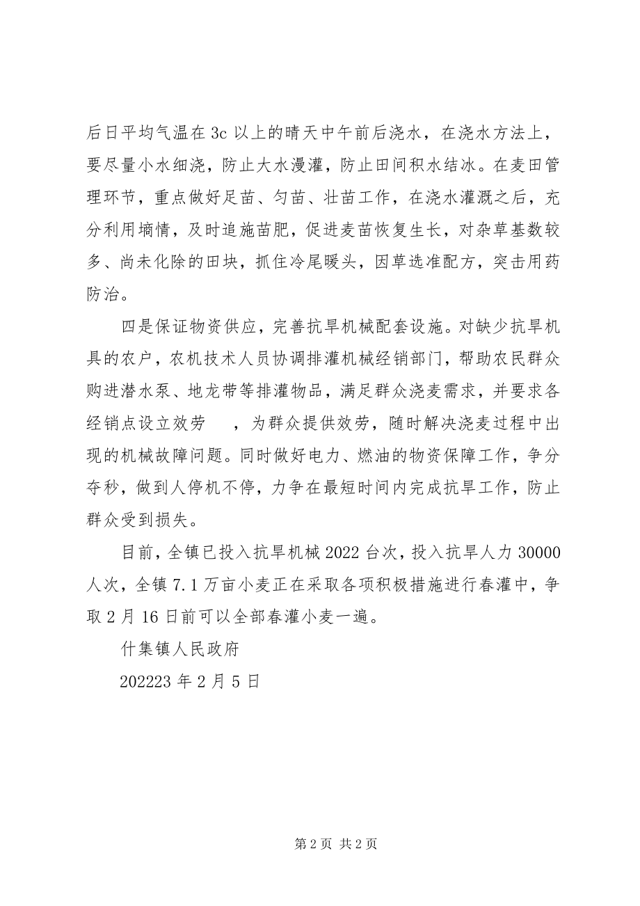 2023年某县抗旱浇麦工作总结.docx_第2页