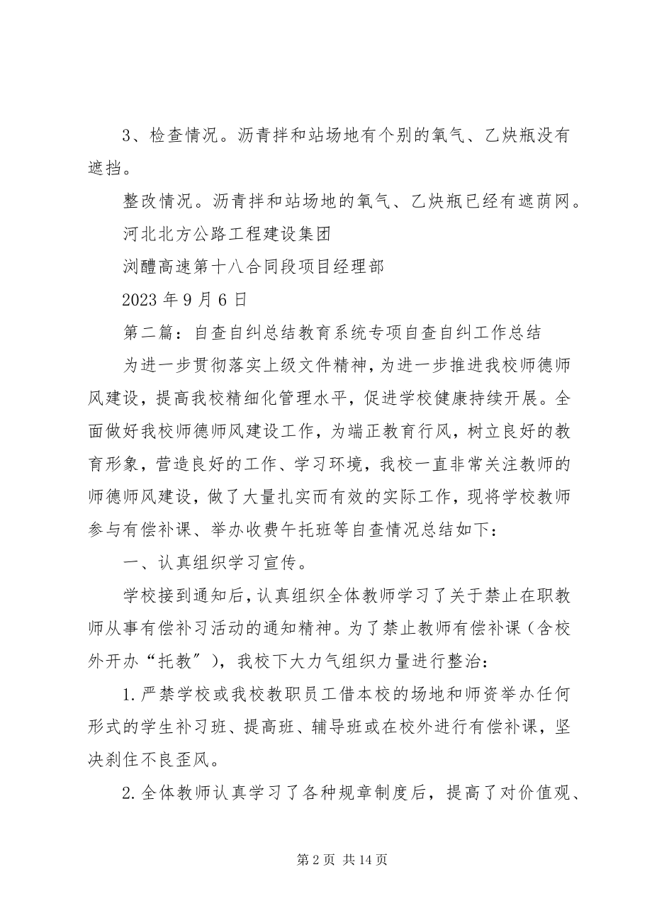 2023年自查自纠总结.docx_第2页