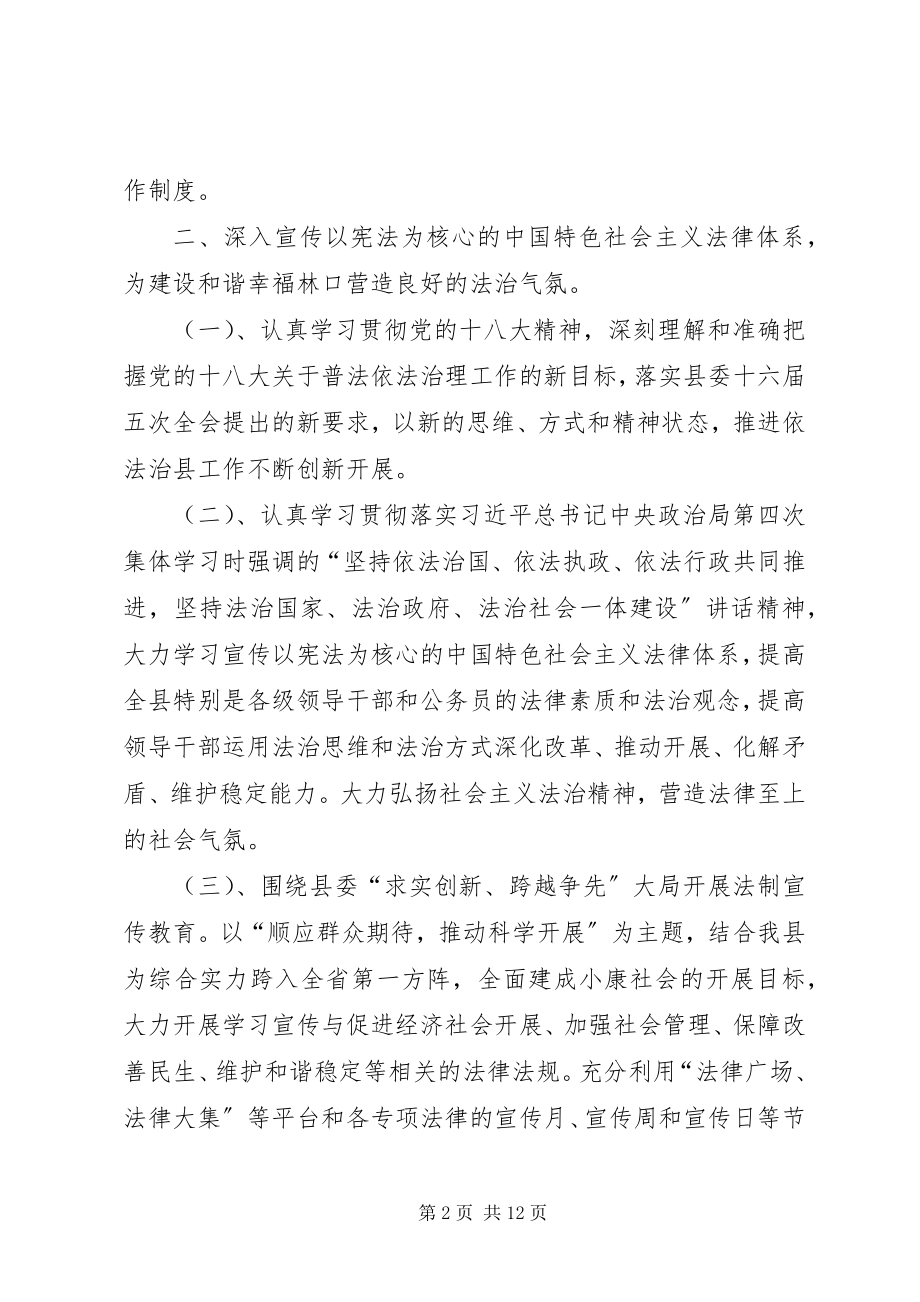 2023年县政府依法治县半年工作总结.docx_第2页