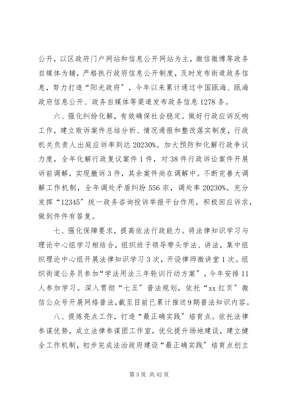 2023年法治政府建设工作总结7篇.docx_第3页