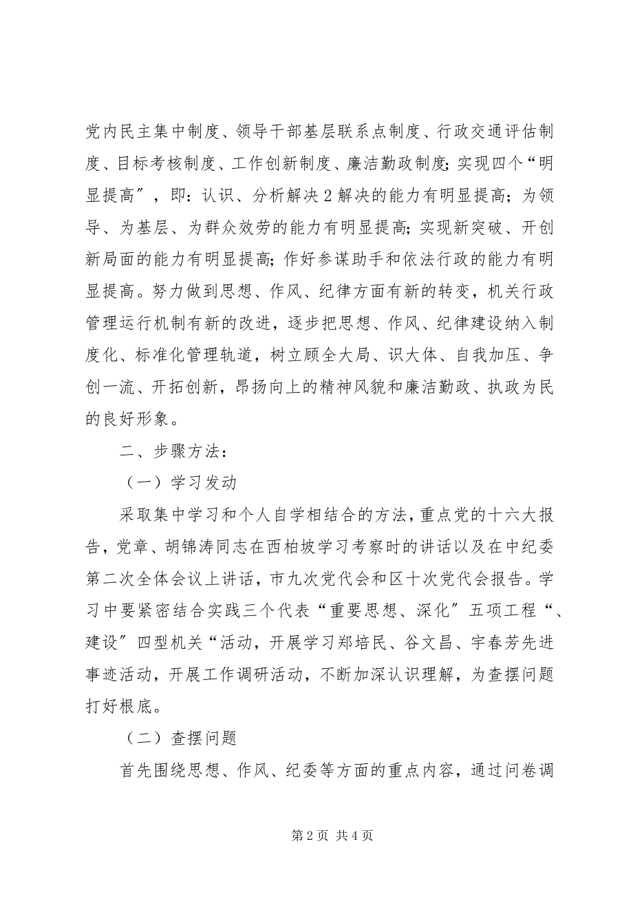 2023年人防办作风整顿计划.docx_第2页