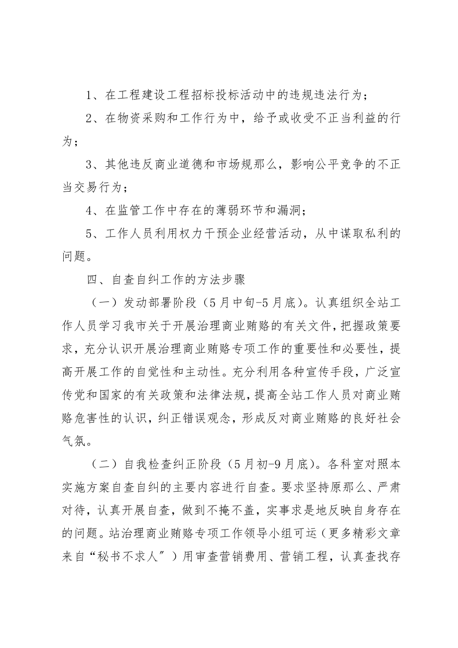 2023年畜牧兽医站治理商业贿赂专项工作的实施方案新编.docx_第2页