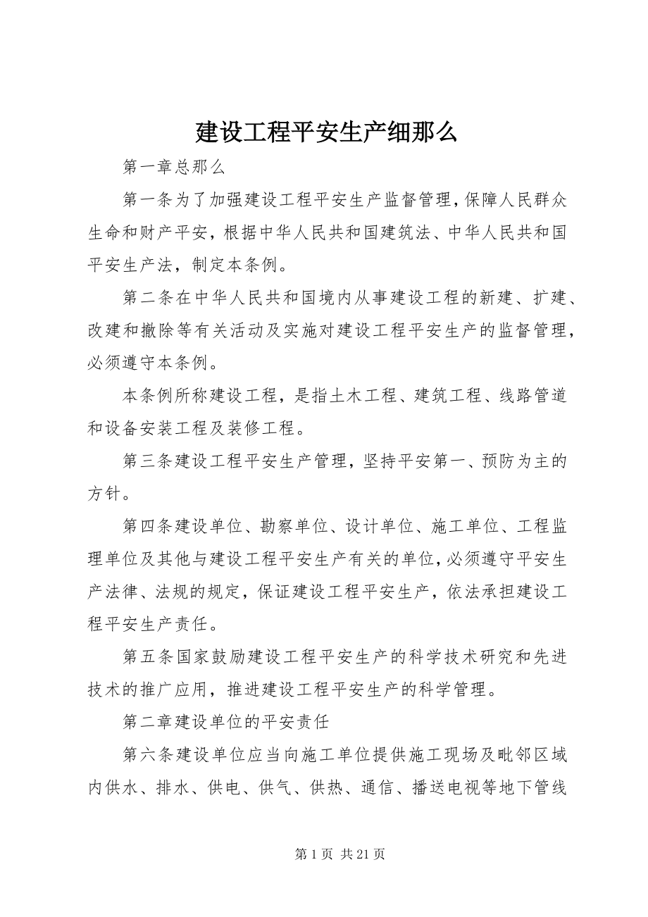 2023年建设工程安全生产细则.docx_第1页