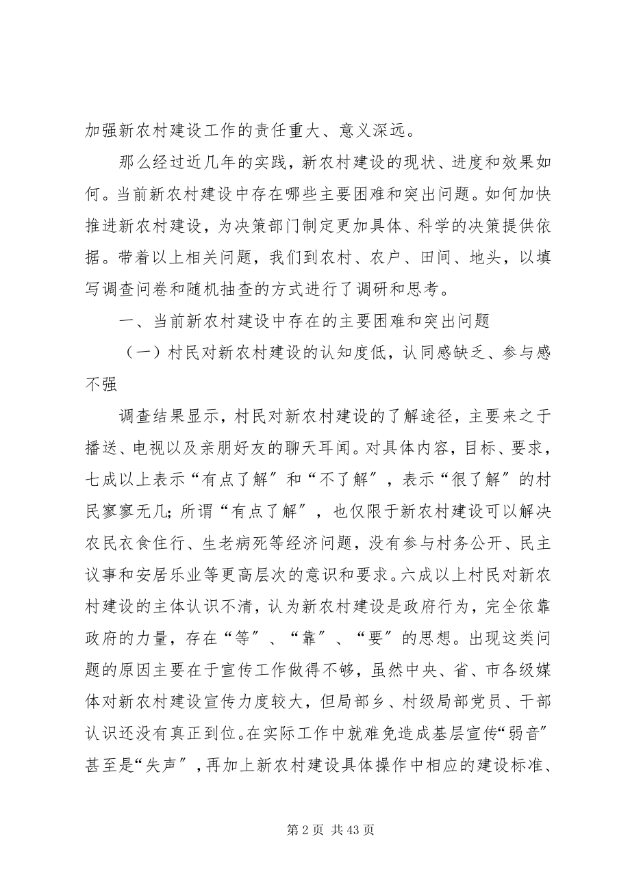 2023年新农村建设存在的问题.docx_第2页