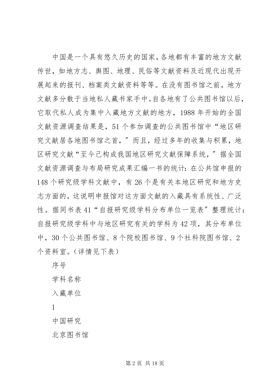 2023年公共图书馆开展地方文献工作的基础与优势.docx_第2页