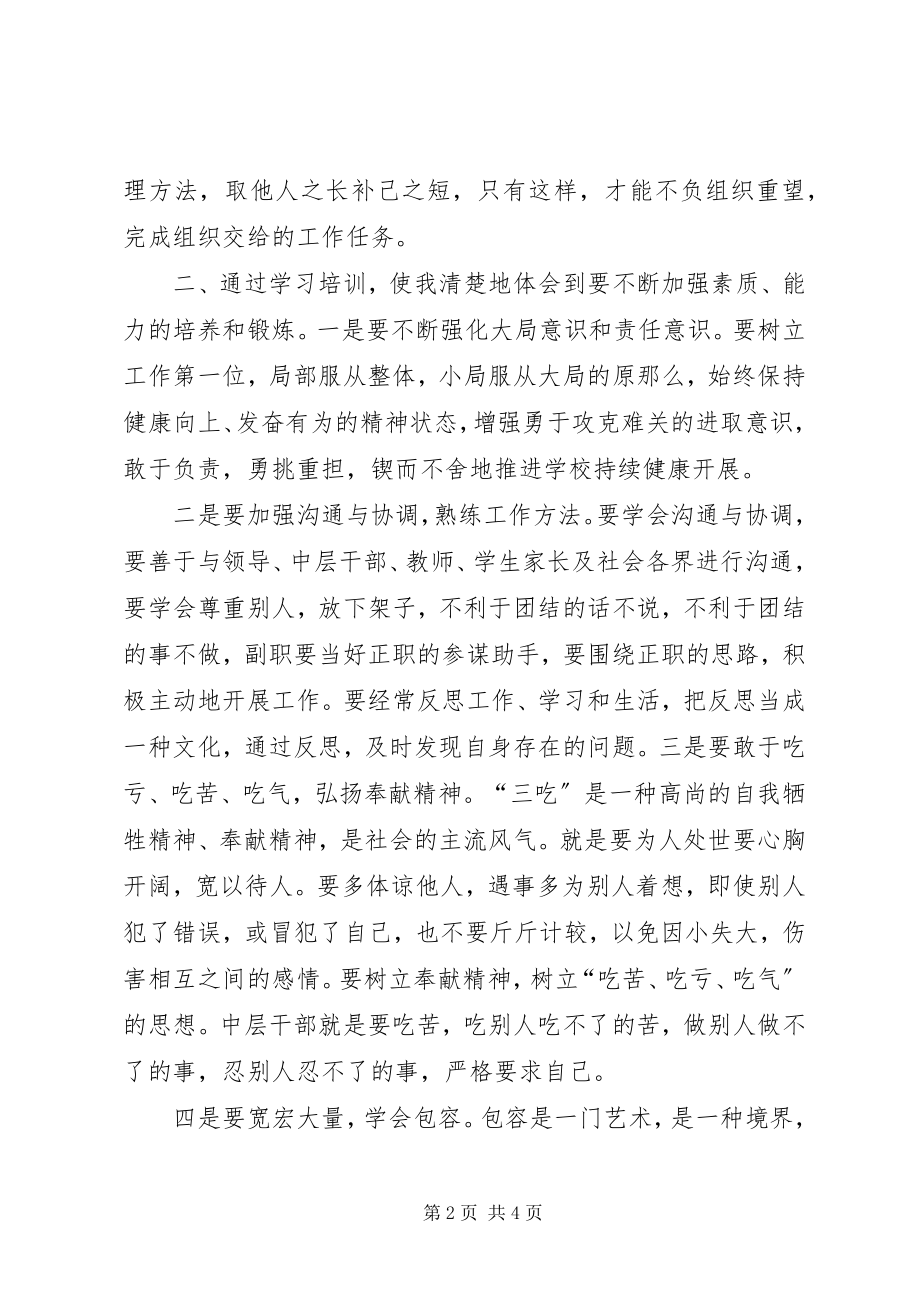 2023年新任领导干部培训心得体会.docx_第2页