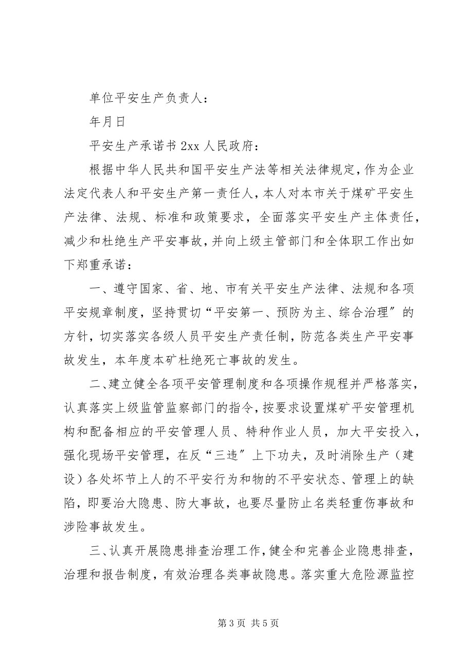 2023年安全生产承诺书参考模板新编.docx_第3页